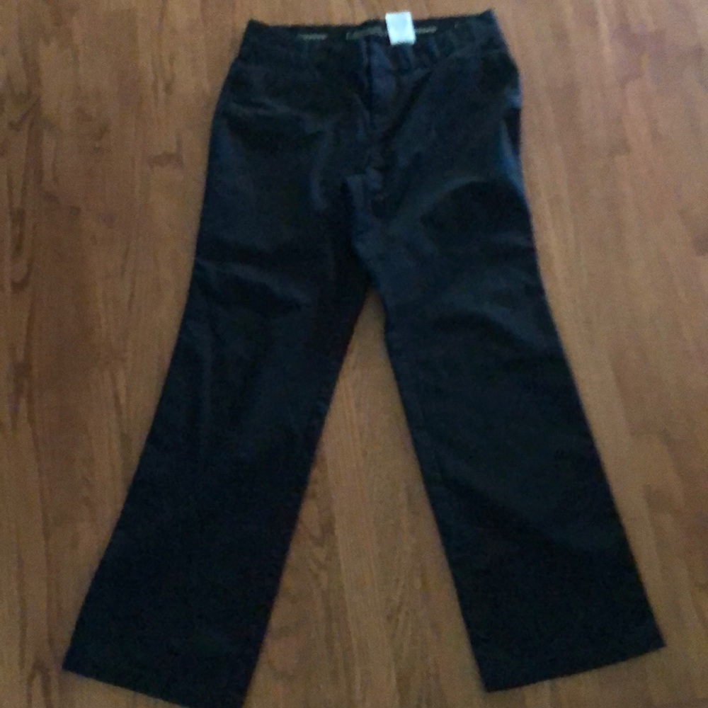 Dockers Black Twill Pants Size 16 Long